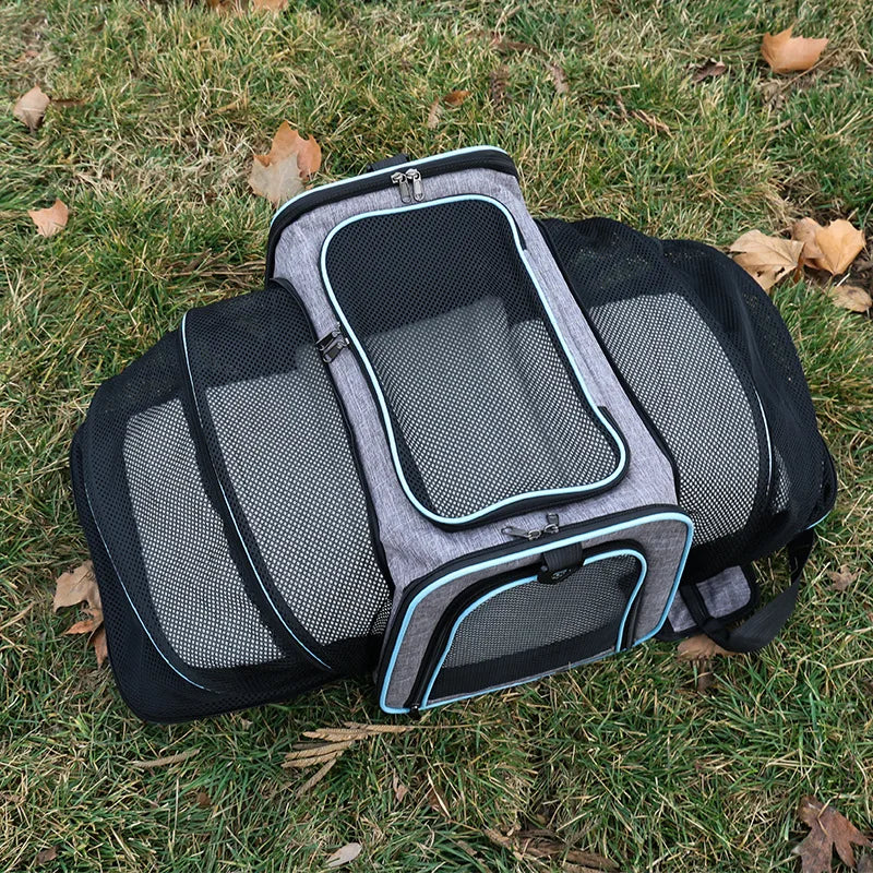 Essential Foldable Pet Carrier - Expandable & Breathable