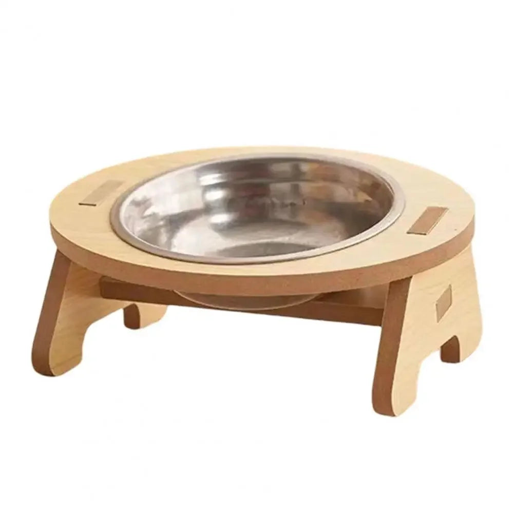 BambooCraft Double Cat Feeder