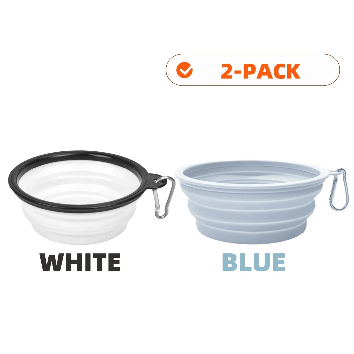 GoPack 2-Piece Collapsible Bowls