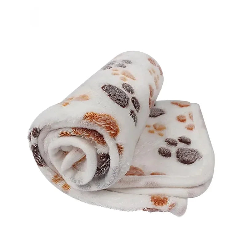 FleecyPaws Cartoon Soft Pet Mat