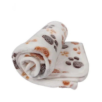 FleecyPaws Cartoon Soft Pet Mat
