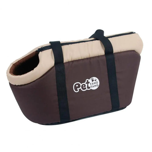 Premium Soft-Sided Pet Tote - Ergonomic Travel Bed