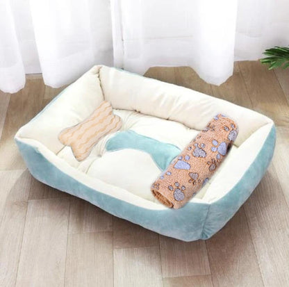 Modern Minimalist Square Pet Nest - Soft & Cozy