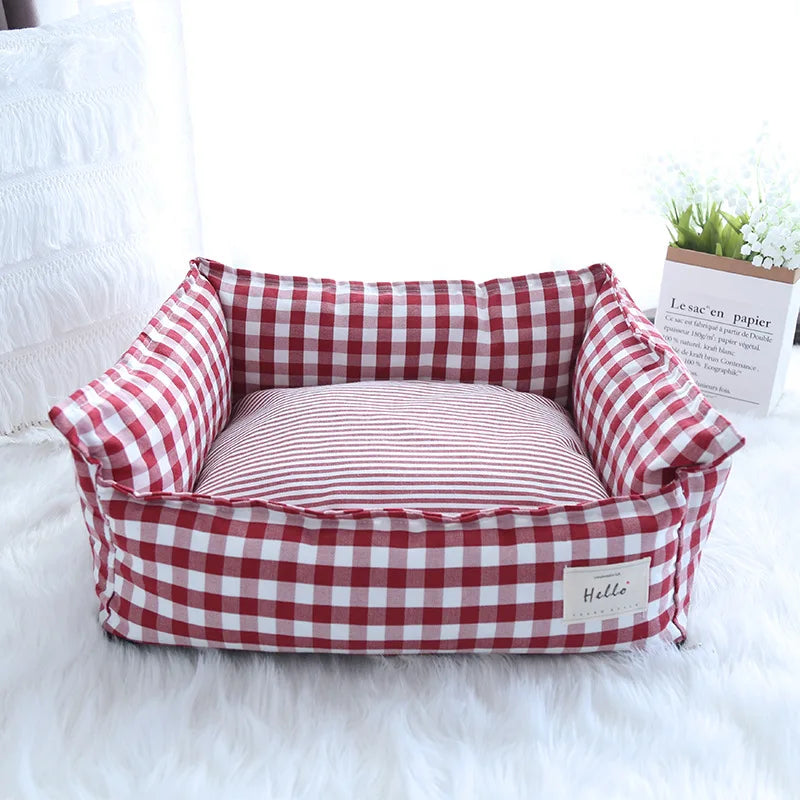 Classic Modern Pet Sofa - Indoor Premium Bed