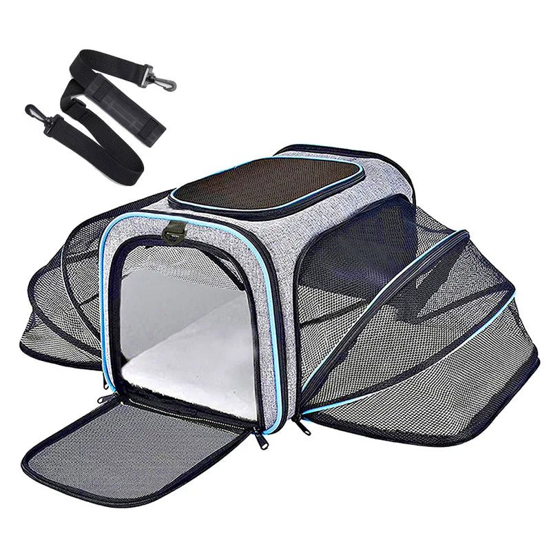Essential Foldable Pet Carrier - Expandable & Breathable