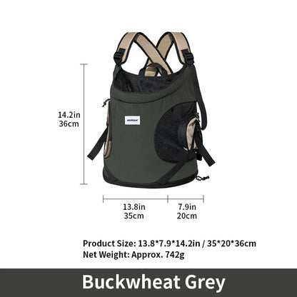 Ergonomic Front-Facing Pet Carrier - Comfort Travel Bag
