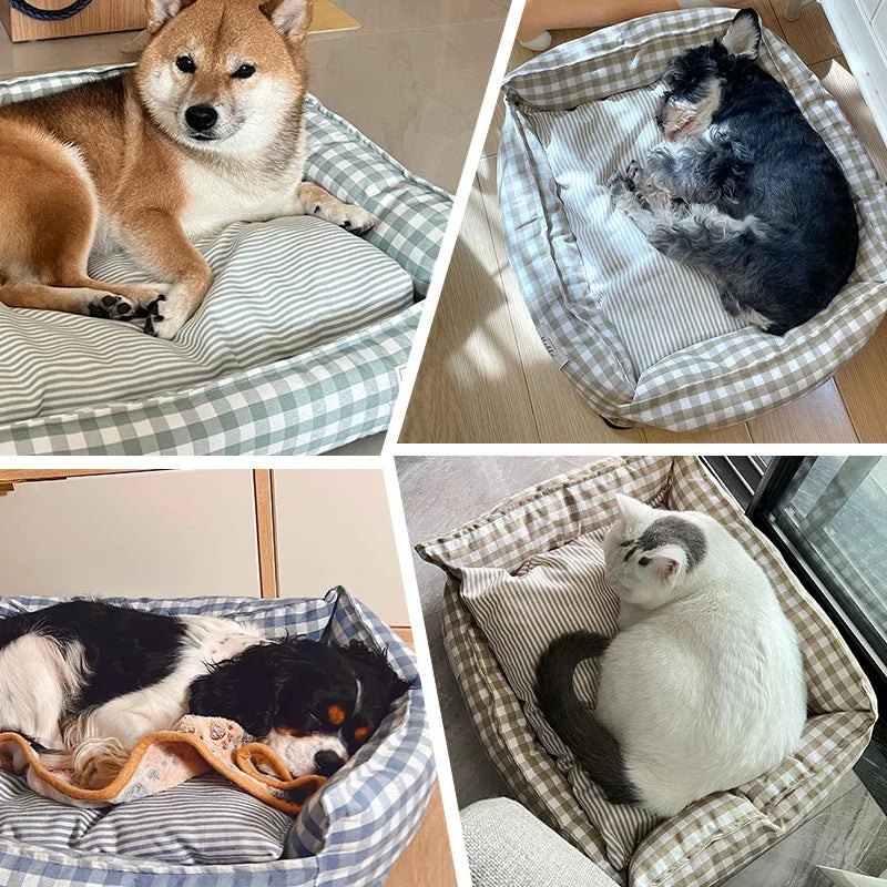 Classic Modern Pet Sofa - Indoor Premium Bed