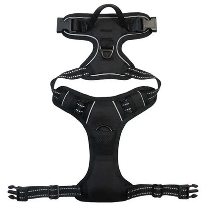 Reflective Minimalist Pet Harness - Secure & Sleek