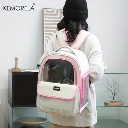 Luxury Transparent Pet Capsule - Outdoor Breathable Gear