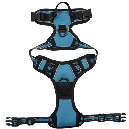 Reflective Minimalist Pet Harness - Secure & Sleek
