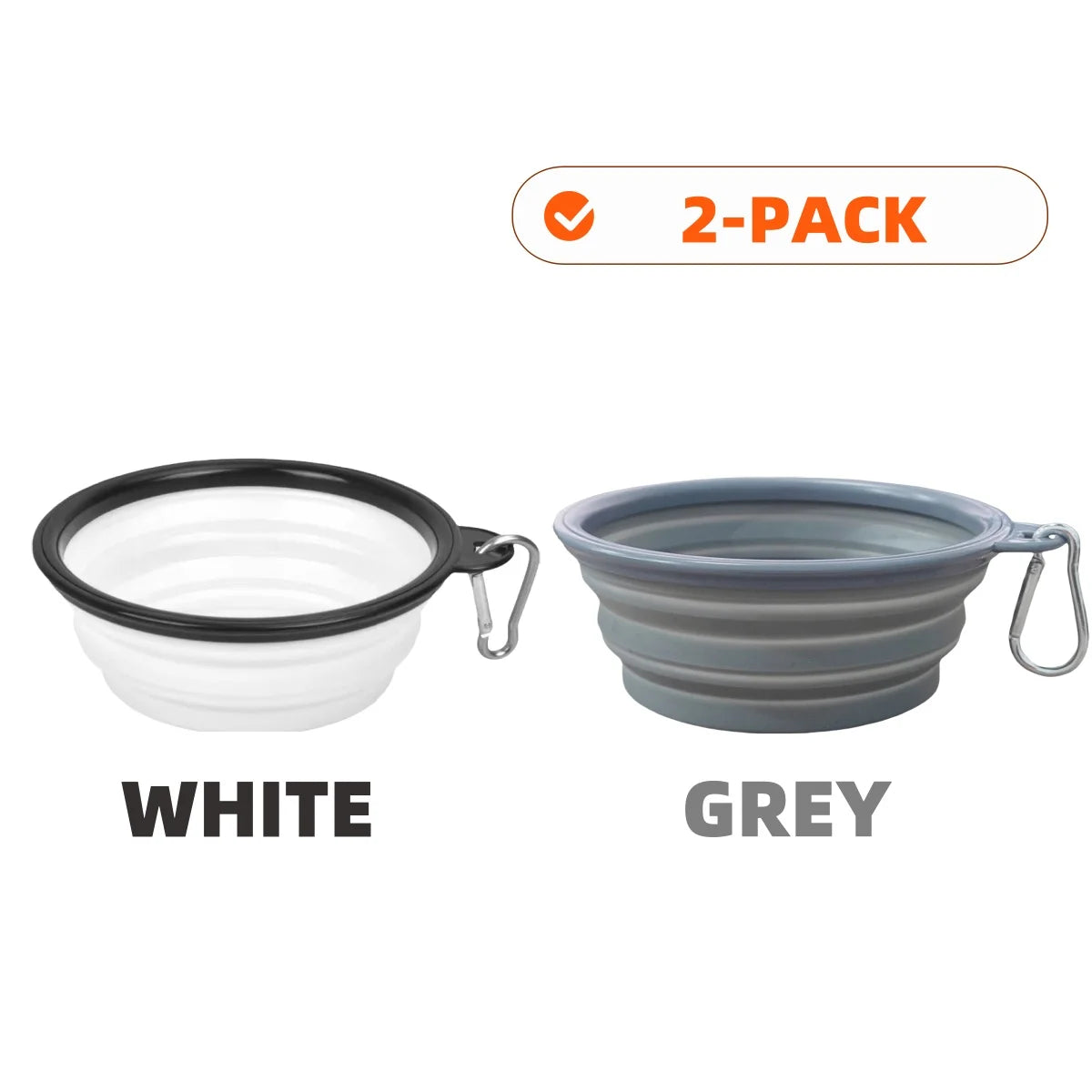 GoPack 2-Piece Collapsible Bowls