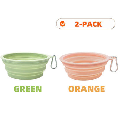 GoPack 2-Piece Collapsible Bowls