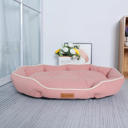 Luxury Orthopedic Pet Sofa - Spacious Modern Lounger