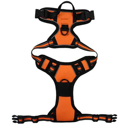 Reflective Minimalist Pet Harness - Secure & Sleek
