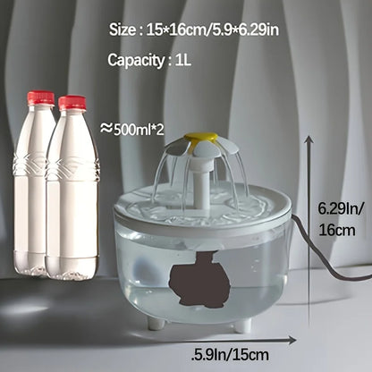 AquaMute Ultra-Quiet Water Fountain