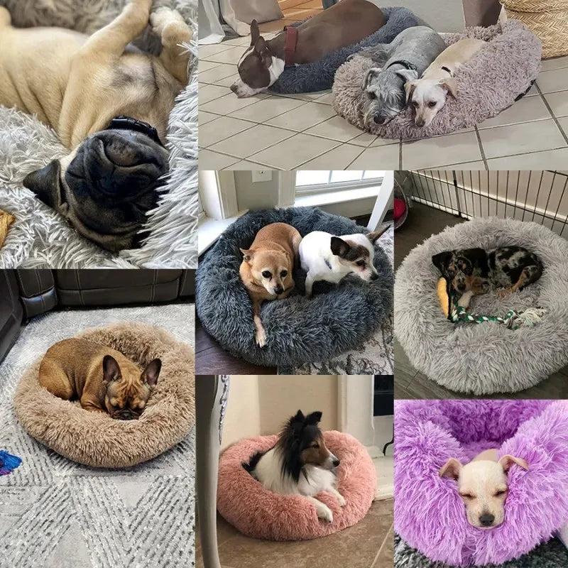 Marshmallow Calming Donut Bed