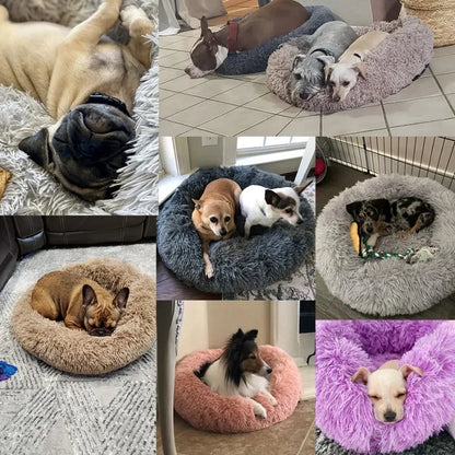 Marshmallow Calming Donut Bed