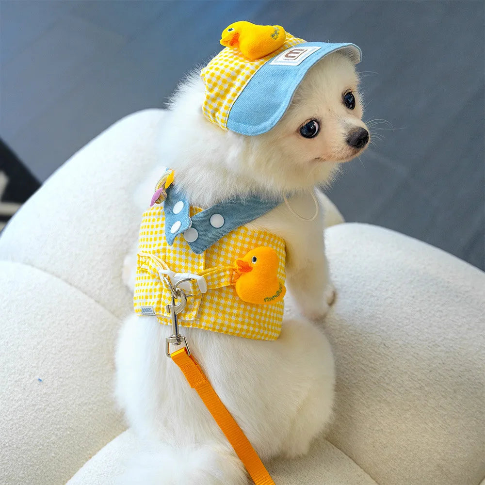 Whimsical Character Pet Harness Set - Soft & Secure