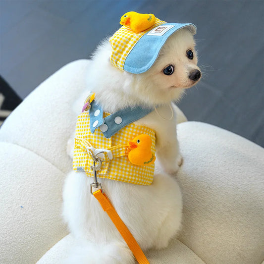 Whimsical Character Pet Harness Set - Soft & Secure