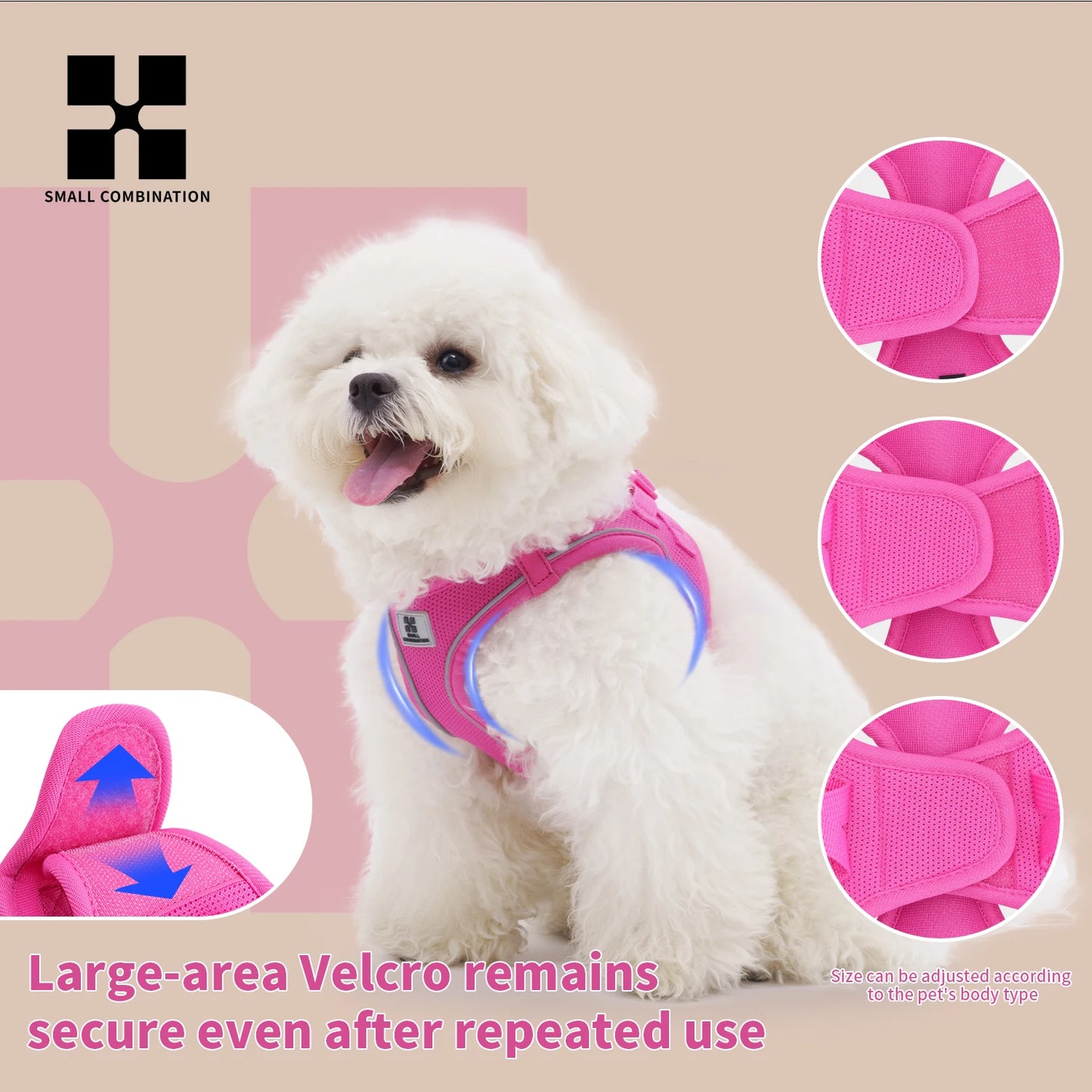 AirMesh Adjustable No-Pull Harness
