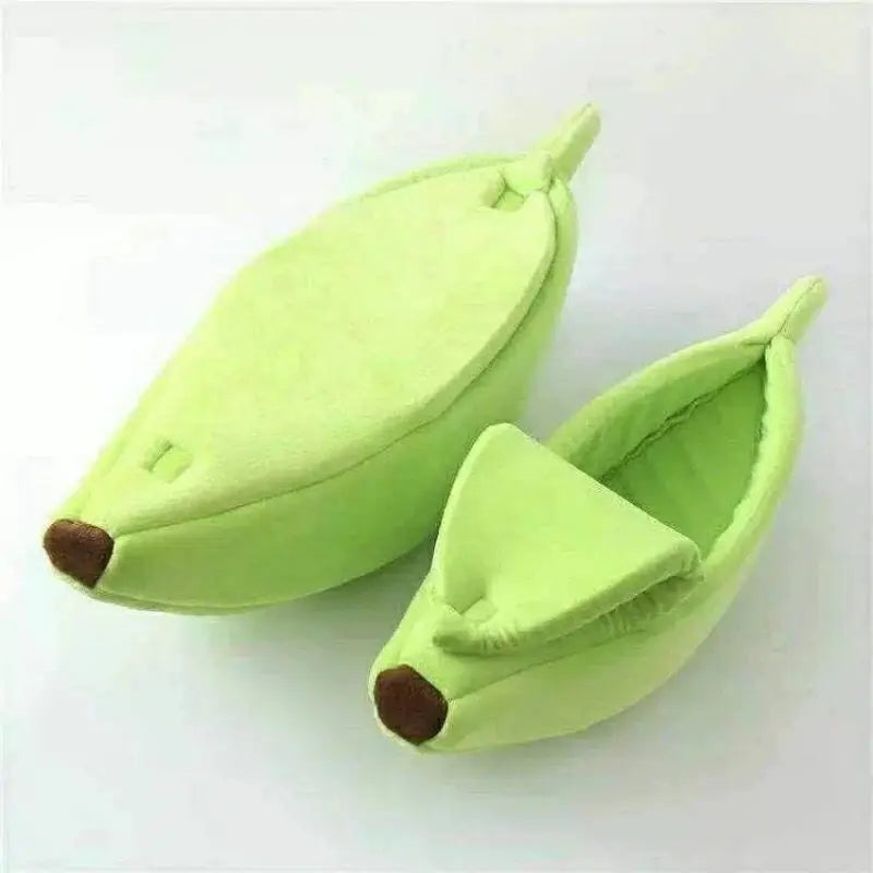 Creative Banana Pet Nest - Fun & Soft Cushion