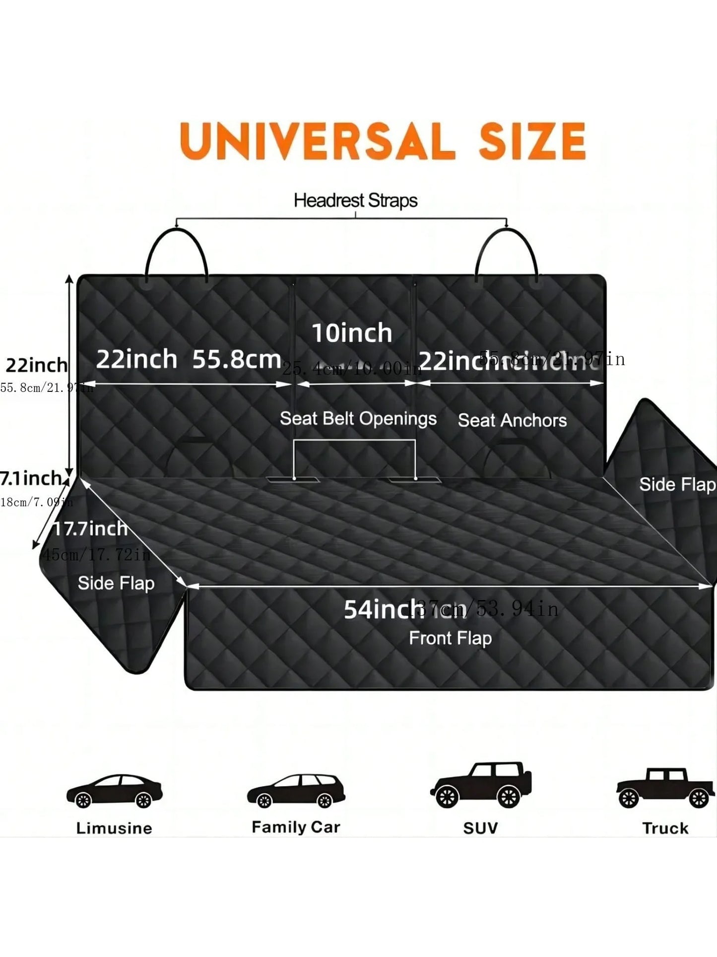 Premium Pet Car Seat Protector - Travel Essential
