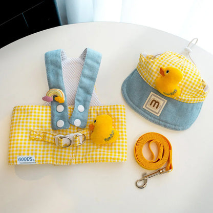 Whimsical Character Pet Harness Set - Soft & Secure