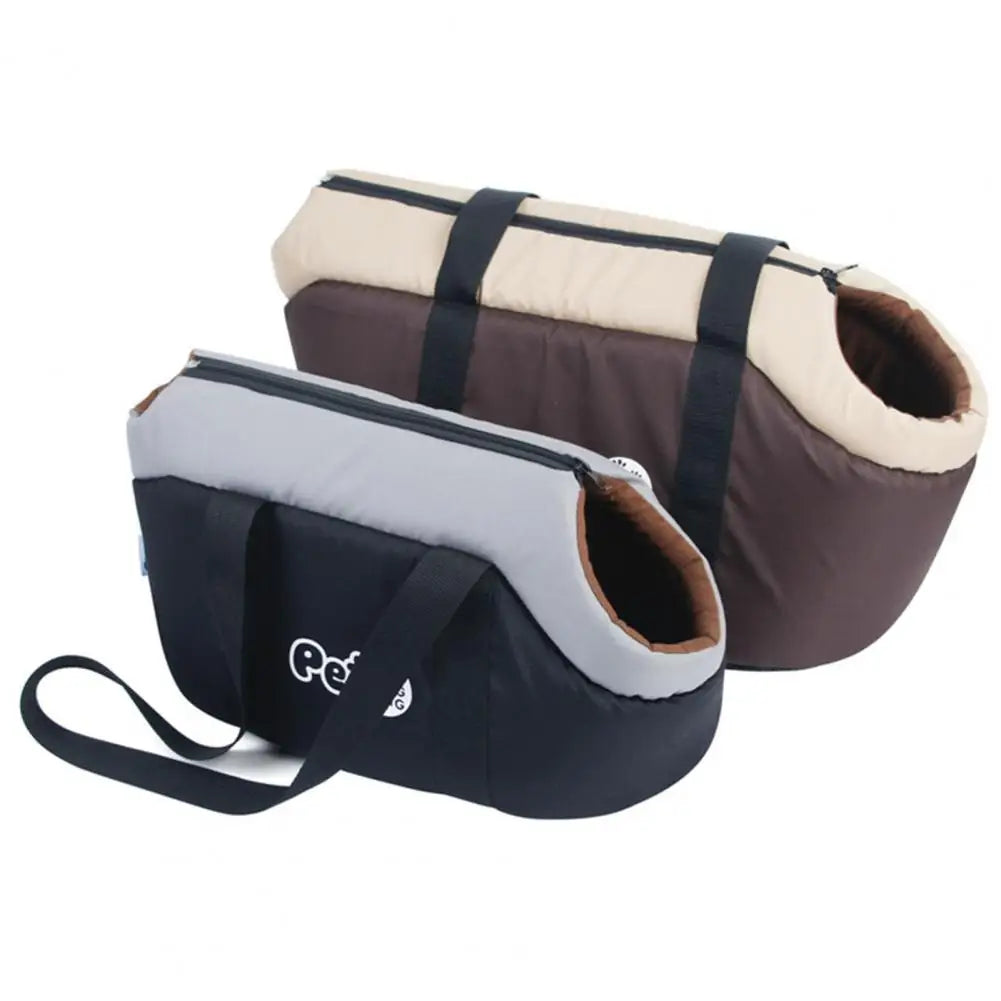 Premium Soft-Sided Pet Tote - Ergonomic Travel Bed