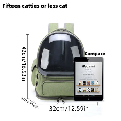 AeroView Transparent Pet Backpack