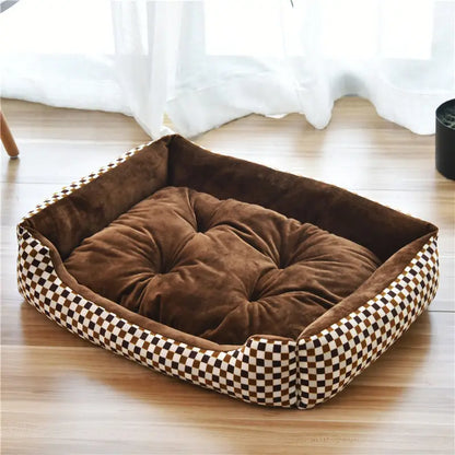 Modern Minimalist Square Pet Nest - Soft & Cozy