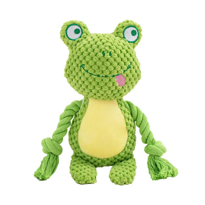 ToughChew Squeaky Plush Bone