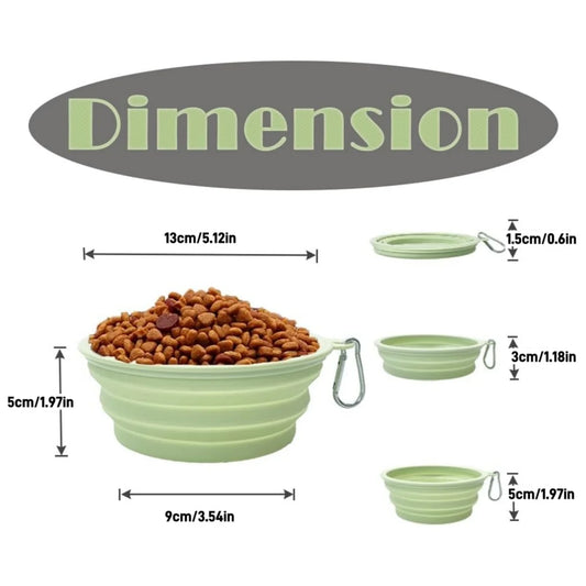 GoPack 2-Piece Collapsible Bowls