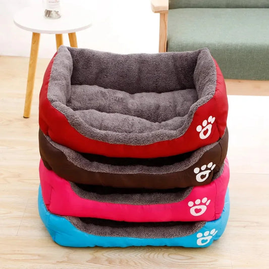 Modern Minimalist Square Pet Nest - Soft & Cozy