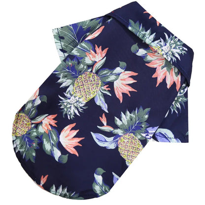 Tropical Breeze Pet Summer Shirt - Breathable Cotton