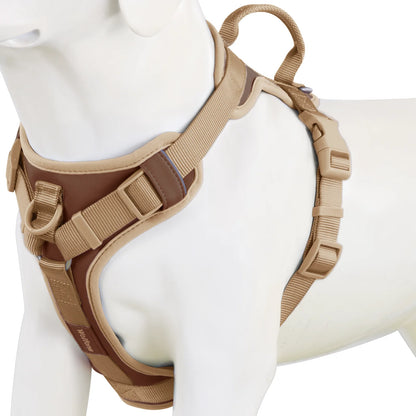 Chocolate Velvet Comfort Pet Harness - No-Pull Design