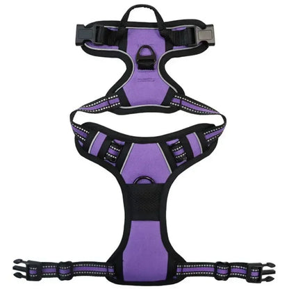 Reflective Minimalist Pet Harness - Secure & Sleek