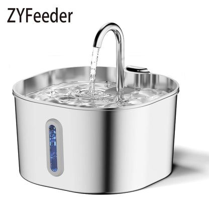 SteelFlow Stainless Steel Water Fountain