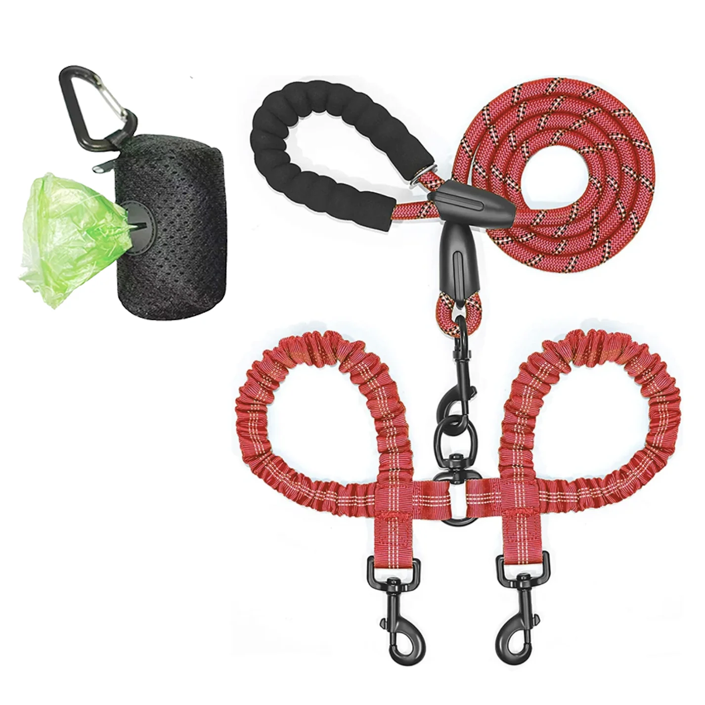 TwinPaws Double Dog Leash Coupler