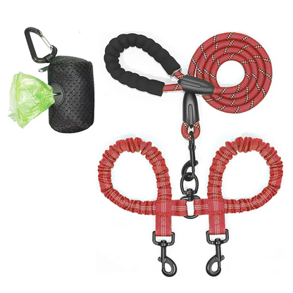 TwinPaws Double Dog Leash Coupler