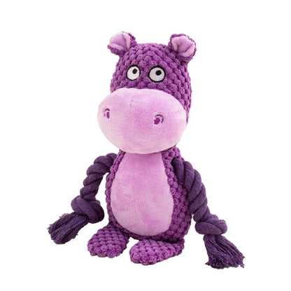 ToughChew Squeaky Plush Bone