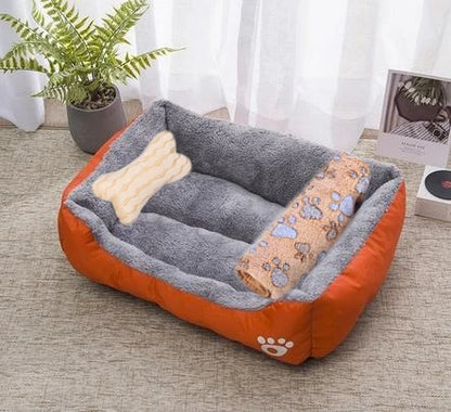 Modern Minimalist Square Pet Nest - Soft & Cozy