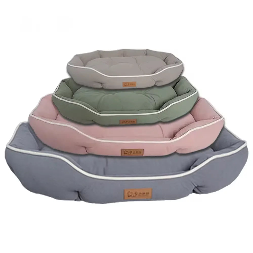 Luxury Orthopedic Pet Sofa - Spacious Modern Lounger